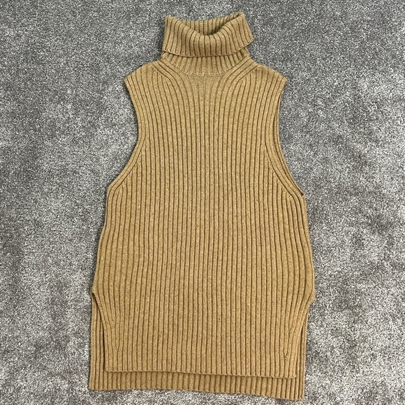 H&M Tan Ribbed Mini Dress - Picture 7 of 10